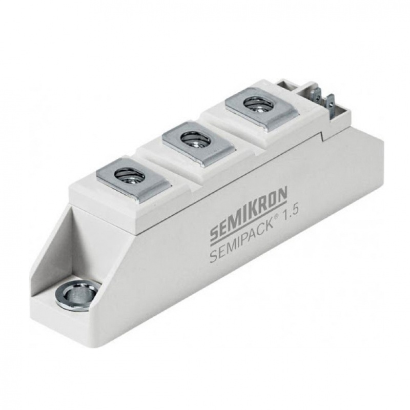 SKKH 27/16 E SEMIPACK® 1 Thyristor / Diode Modules VRRM 1600 V ITAV 25 A